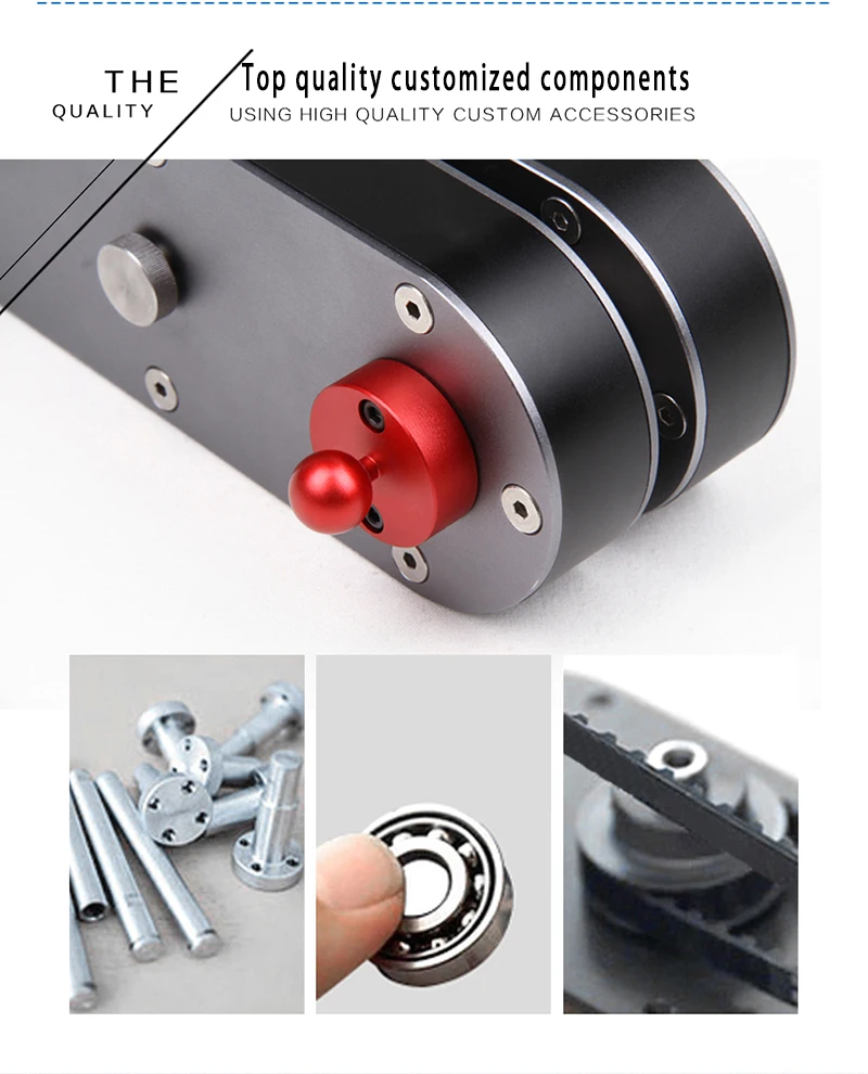 Professional mini lightweight portable 4 times distance video slider DSLR Camera slider for photography