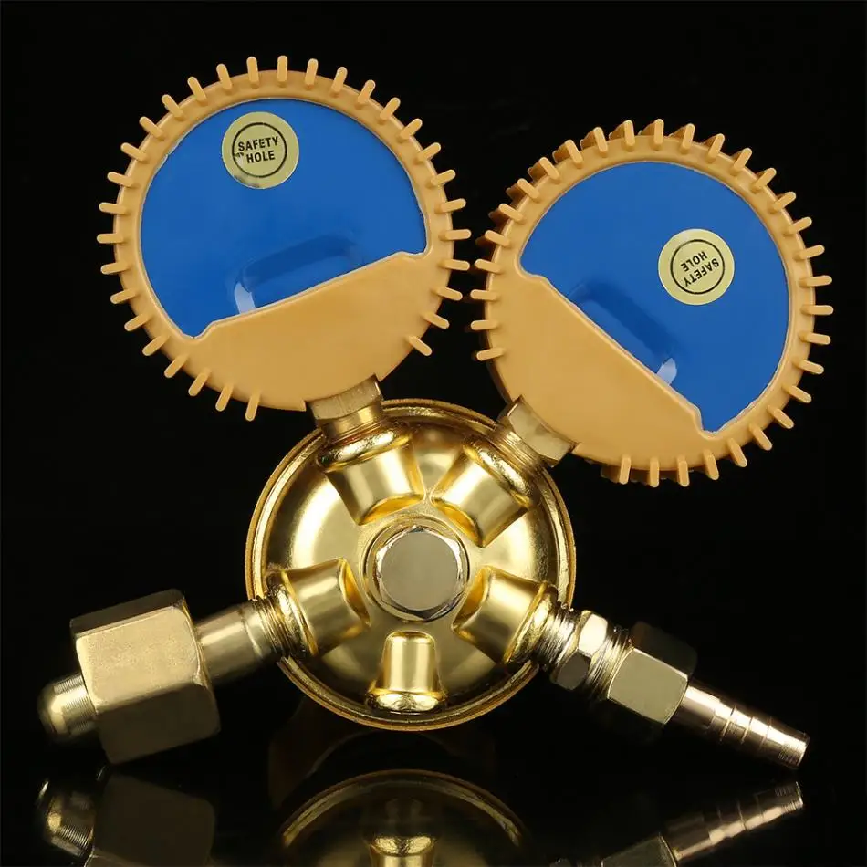 1pc Oxygen Gas Pressure Regulator Valve Gauge G5/8 Thread for Cutting Welding Welder New New