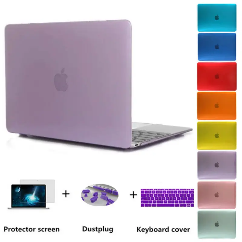 Чехол для mac book air 11 13 Матовый Жесткий чехол ноутбука macbook pro 15 Retina защитный новый