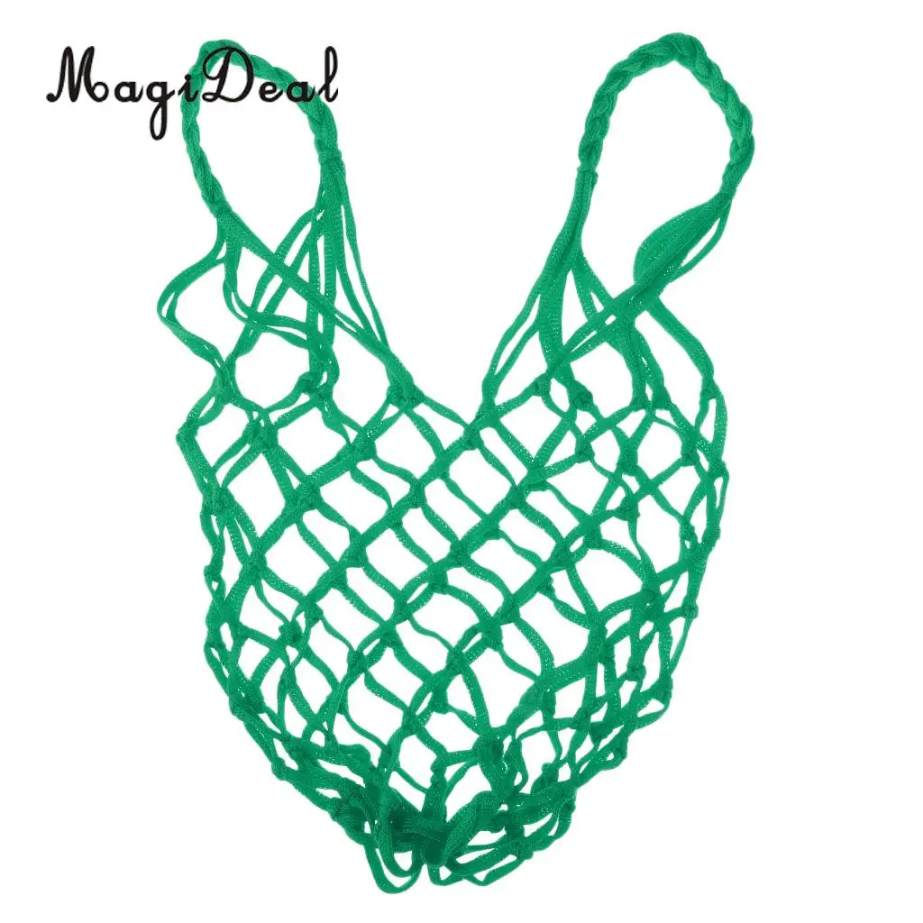  Sports Equipment Bags Mesh Ball Drawstring Cord w/ Ball Pump Needles for Basketballs FootballsSoccer Balls Volleyballs Softball
