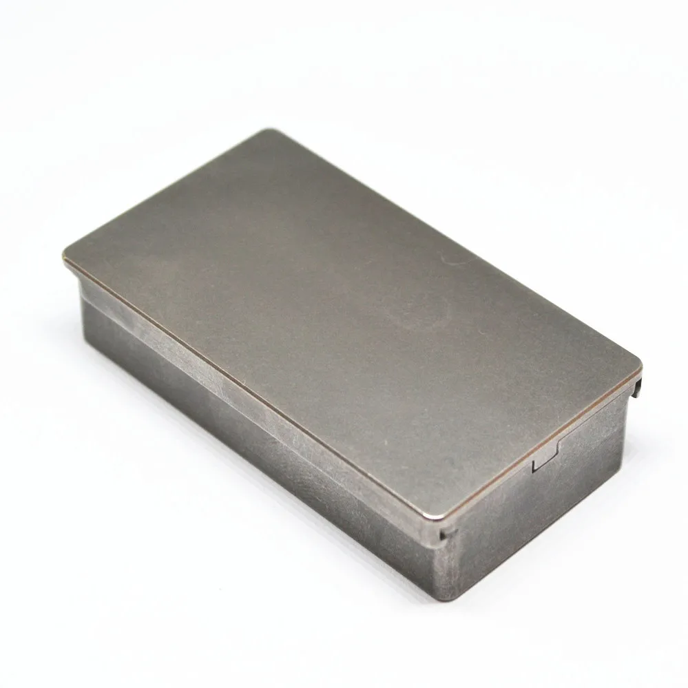 

New Titanium EDC Container Mini Metal Box Outdoor Camping Gear Backbag Tool For Tiny Things