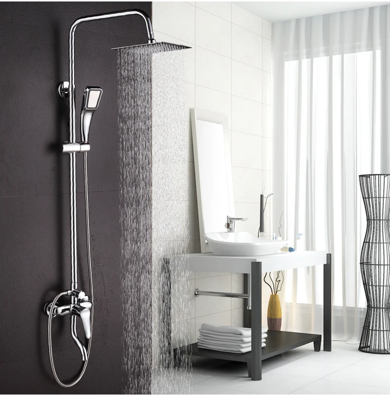

Dofaso brand best quality china shower set cheap shower faucet full set shower column set
