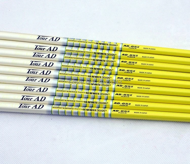 

Golf Irons Clubs shaft TOUR AD 65II Graphite Golf shaft Regular or Stiff or SR flex 10pcs/lot Golf clubs shaft Freeshipping