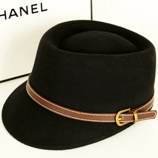 

Lady Fashion Visors Hat Girls Wool Army Hat Man Lady British Retro Spring Autumn Winter Knight Tide Flat Cap B-8949