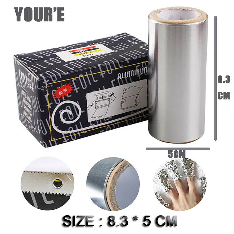 

Nail Aluminum Foil Wraps Remover Fake nails Makeup Tool Gel Polish Nail Removal Nail Salon Manicure Supplies Marcel Tools
