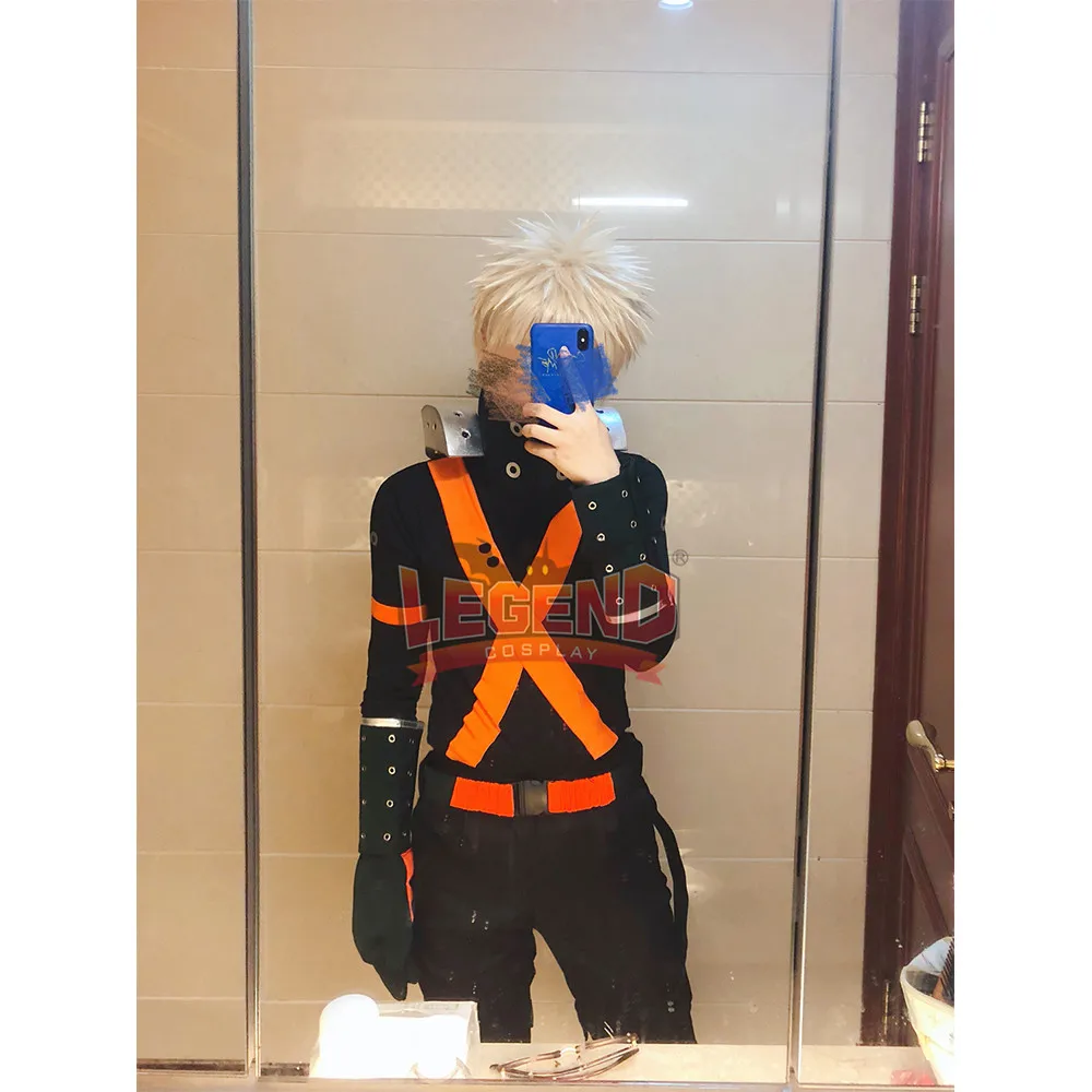 Косплей Легенда моя геройская Академия боку нет героев Katsuki Bakugou Взрослый Костюм