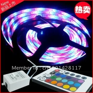Super bright led lamp with 3528 (plate width 8 mm) SMT 60 ZhuDeng colorful article lights+free shipping |