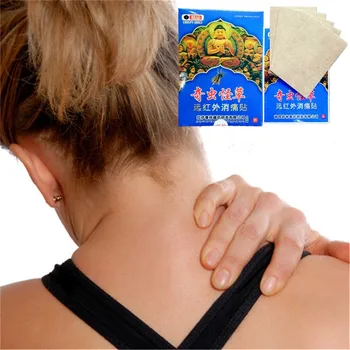 

8pcs/bag DISAAR Cordyceps flower Pain Relief Essential oil Orthopedic Plaster back patches Rheumatic Arthritis healing