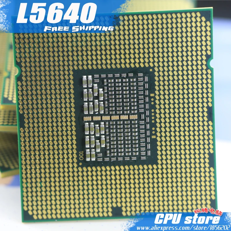 ЦПУ процессор Intel Xeon L5640 2 26 ГГц LGA1366 12 МБ Кэш память L3 шестиядерный серверный|cpu