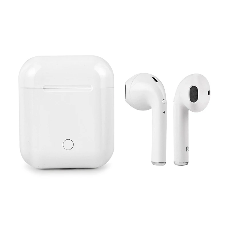 

Hot Double Ear TWS Bluetooth Earphone Wireless Earbuds In-Ear Headset Mini Earpiece With Mic for apple iphone 7 7 plus Android