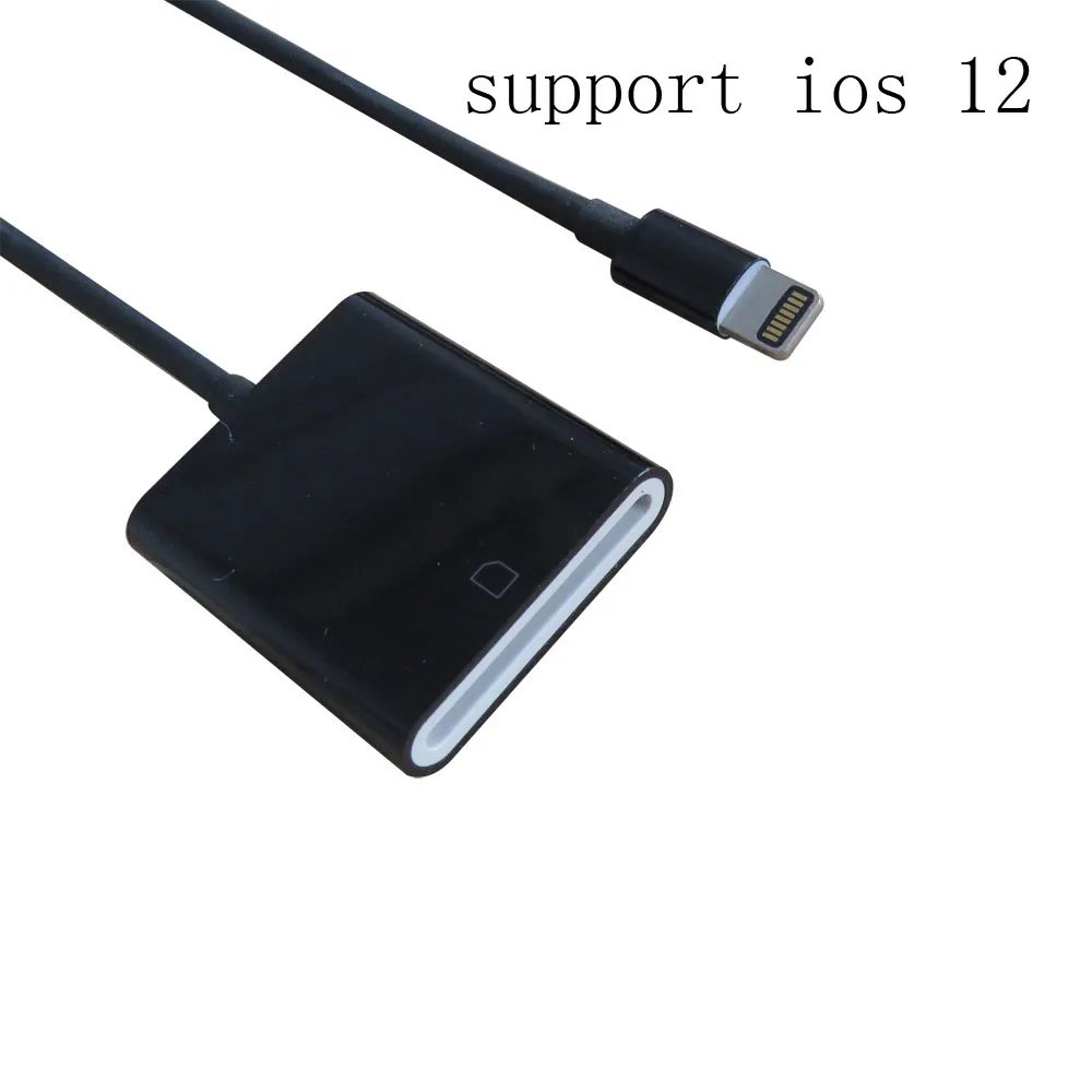 

Black Trail and Game Camera Viewer 8pin to SD Card Reader for iphone x support ios 12