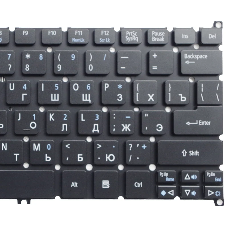 GZEELE new russian Laptop Keyboard for ACER Aspire ONE B113 725 726 AO765 756 MS2346 V5-131 v5-121