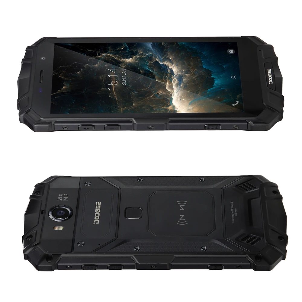 IP68 Водонепроницаемый DOOGEE S60 смартфон Беспроводной и Быстрая зарядка Octa Core 5 2 &quotFHD