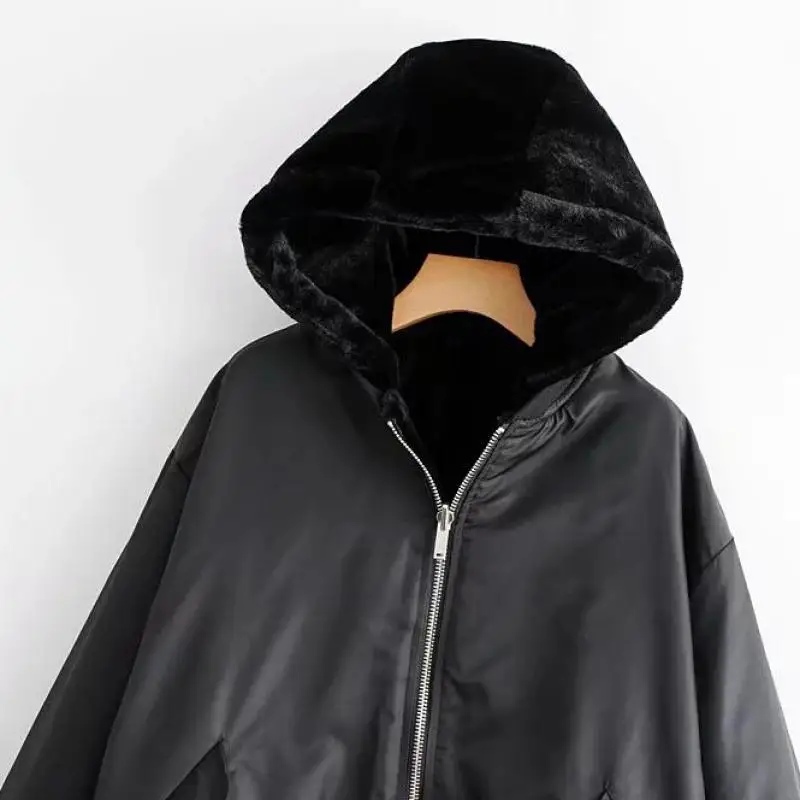 Style Gratuite Hiver Feminina Jaqueta Inverno Casacos Et E Réversible Feminino Européen Arrivée Jaquetas Nouvelle Noir Américain 2019 Livraison YHaqq