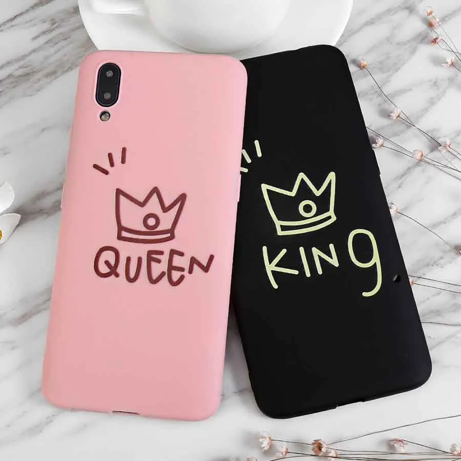 Милый мягкий силиконовый чехол 3D Корона Королева Король для Oneplus 7 Pro 5 6 5T 6T Coque Fundas |