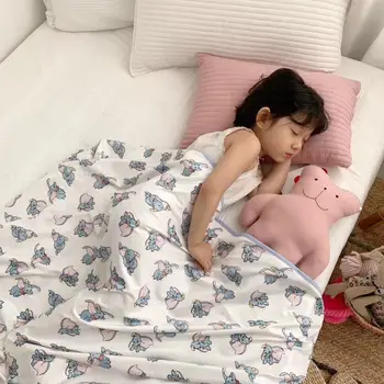 

Disney Cartoon Minnie Mickey Mouse Printed Thin Blankets Throws Bedding Children Bed Sheet Home Bedroom Quick drying