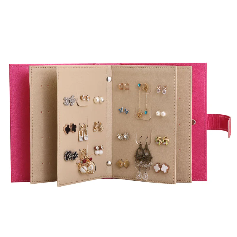 Ear Stud earrings earrings storage books Korean creative accessory