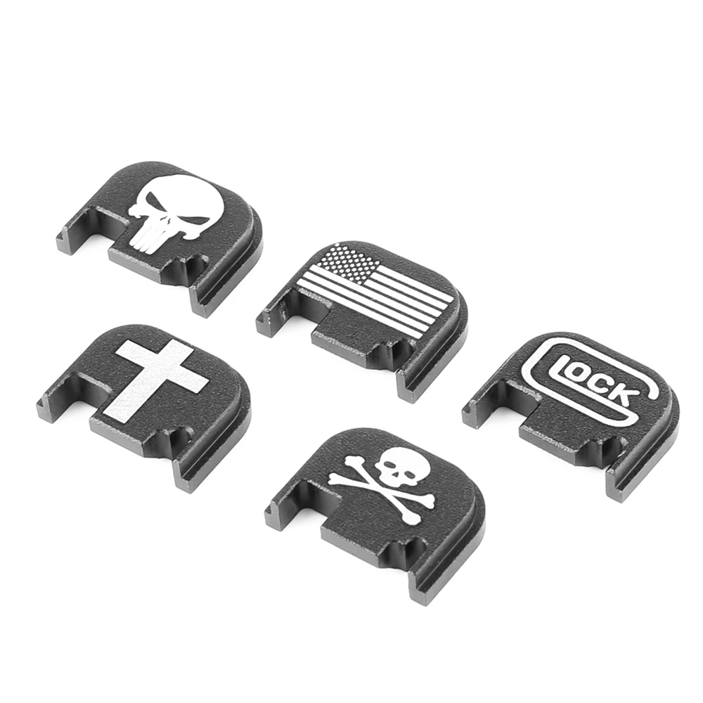 

Magorui Glock Rear Cover Plate for Glock Gen 1 2 3 4 Fits All Models Glock 9mm 10mm .357 .40 .45 Except G42 or G43