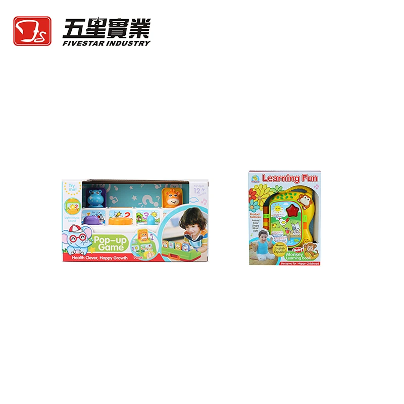 FS TOYS 1 набор 35887 & 35834B Обучающая книга и всплывающие игровые игрушки для детей Детская музыкальная игрушка обучающая Поющая игрушка