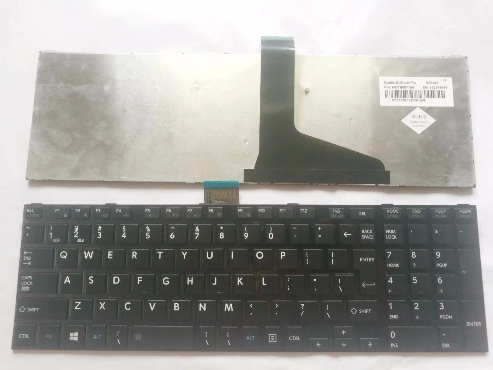 Новая клавиатура для Toshiba L950 l950d l955 l955d c70 c70d C75 c75d Qosmio x870 x875 США английская