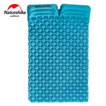 

Naturehike 2 Person Inflatable Mattress For Big Size Portable Egg Slot Air Sleep Pad Moisture-proof Camping Mat 185*115*5cm