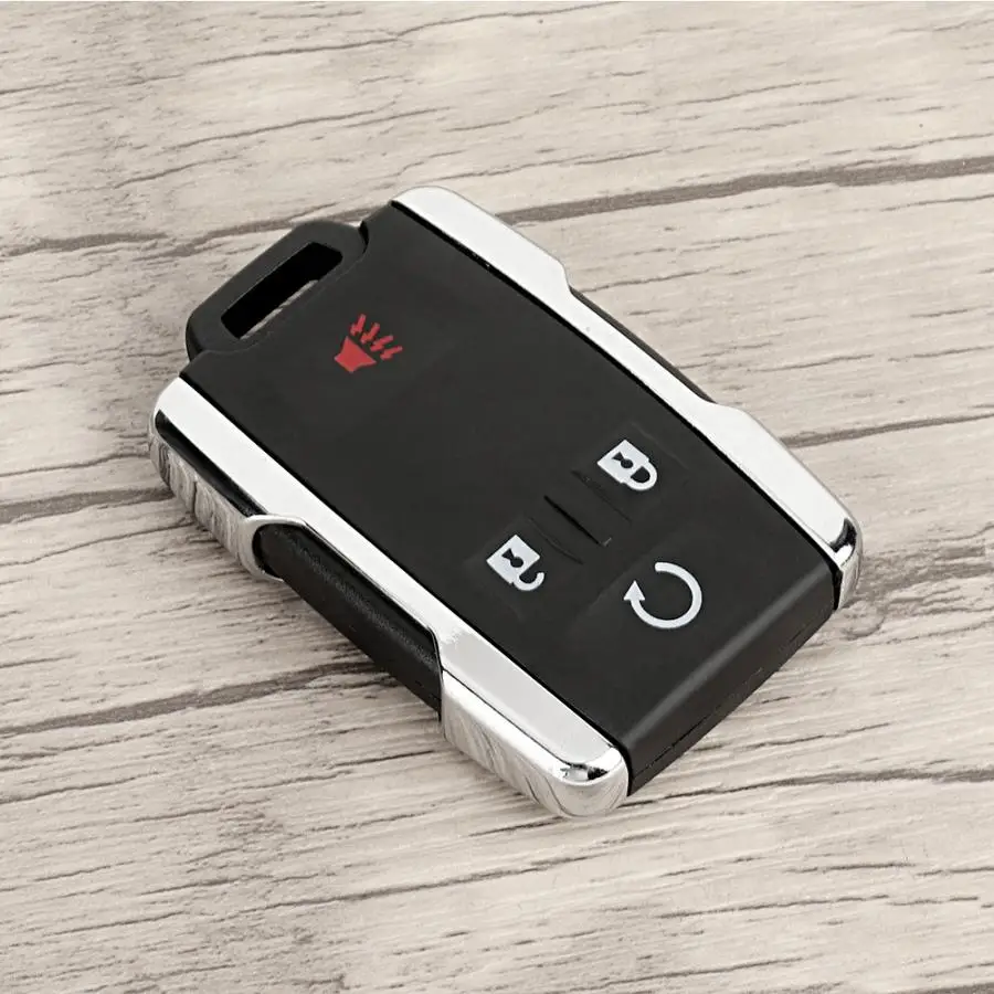 High Quality 4 Button Keyless Entry Remote Key Fob Fit for Chevrolet Colorado- M3N32337100 Black Car Key