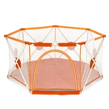 Высокое качество 8 поверхность детская игровая забор Детская безопасность забор ползающий коврик забор для дома и улицы игровой ограждение для детей