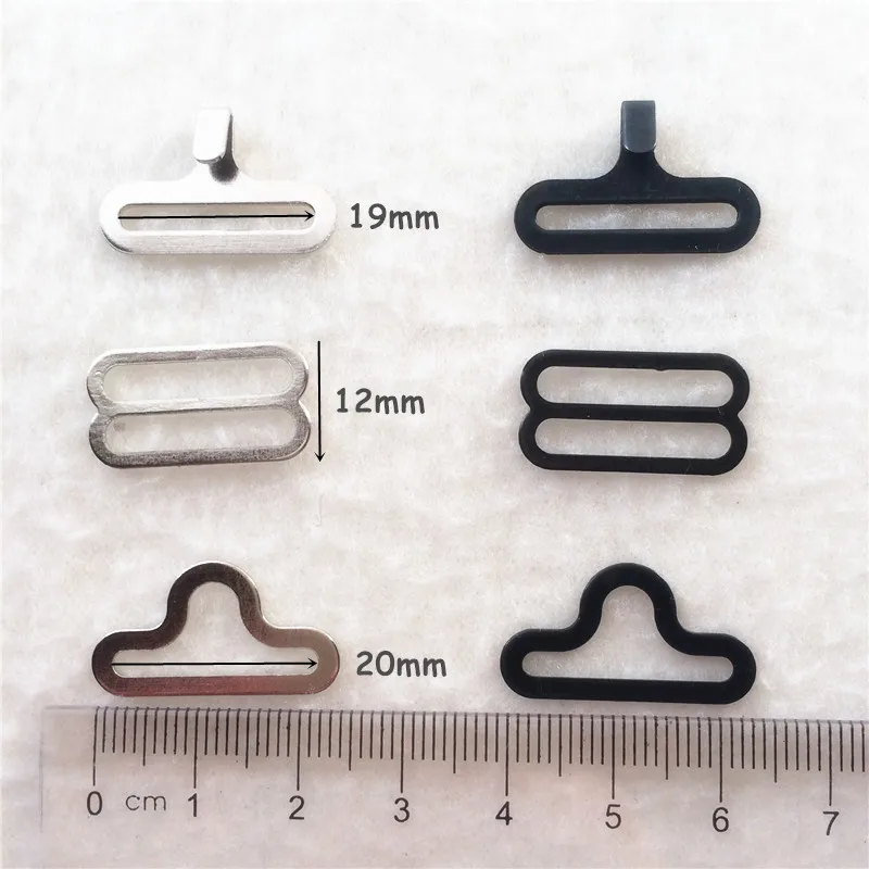 Conjuntos de Metal Chenkai Grampos Fixadores Hardware Gancho Gravata Borboleta Ajustável Cinta 1000