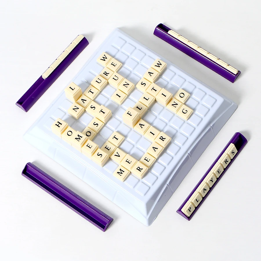 Upwords 3D Scrabble Word Building Classic Educational Crosswords настольная игра которая действительно