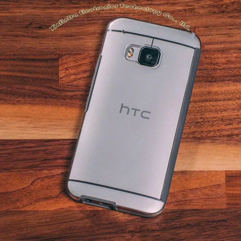 Чехол для htc One M8 M9 E9 PLUS A9 официальный смарт-чехол в горошек с функцией вызова ID TPU+ пластиковая кристальная задняя крышка с откидной крышкой HA2