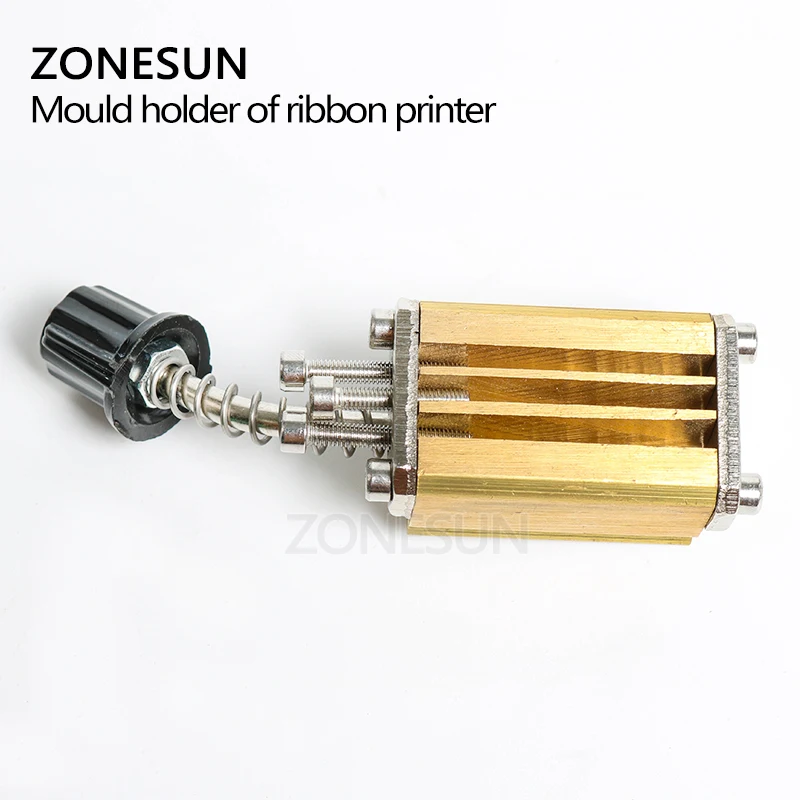 Держатель формы ZONESUN для ленточного принтера кодирующее устройство с