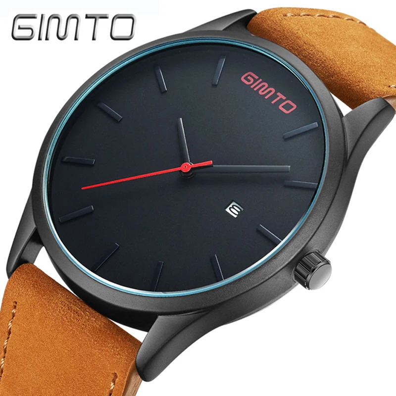 Prix pour Gimto top hommes simple quartz sport montres marque armée militaire montre relogio de quartz-montre horloge étanche poignet hommes masculino Prix pour Gimto top hommes simple quartz sport montres marque armée militaire montre relogio de quartz-montre horloge étanche poignet hommes masculino