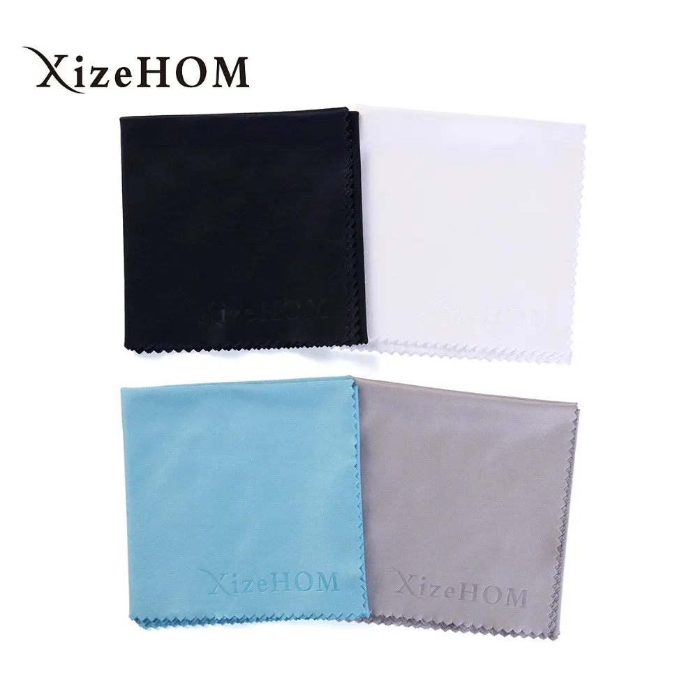 

XizeHOM 20*20cm2PCS Lens Clothes Eyewear Accessories Cleaning Cloth Microfiber Sunglasses Eyeglasses Camera Glasses Duster Wipes