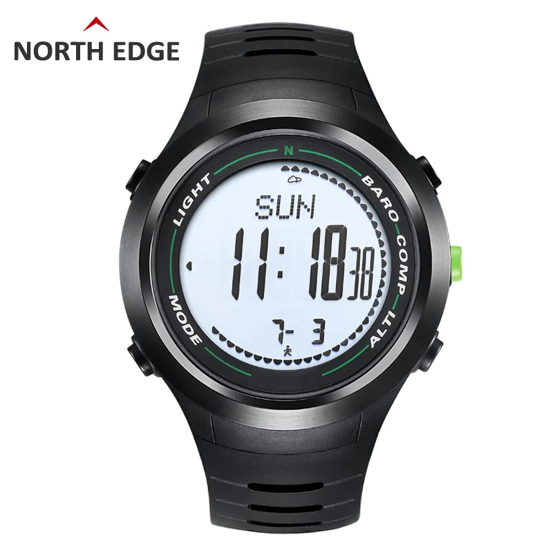 running watch with barometric altimeter