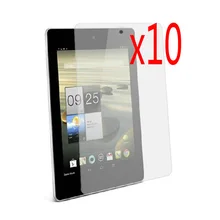 10x Плёнки+ 10x чистая одежда, ЖК-дисплей прозрачный Экран защитная плёнка для НУА Вэй щитки для acer Iconia Tab A1-810 A1 810 7,9"