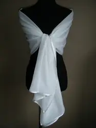 2018 новое длинное шифоновое свадебное болеро дешевая распродажа Свадебные куртка Mariage белая куртка Свадебные Куртка с отворотом