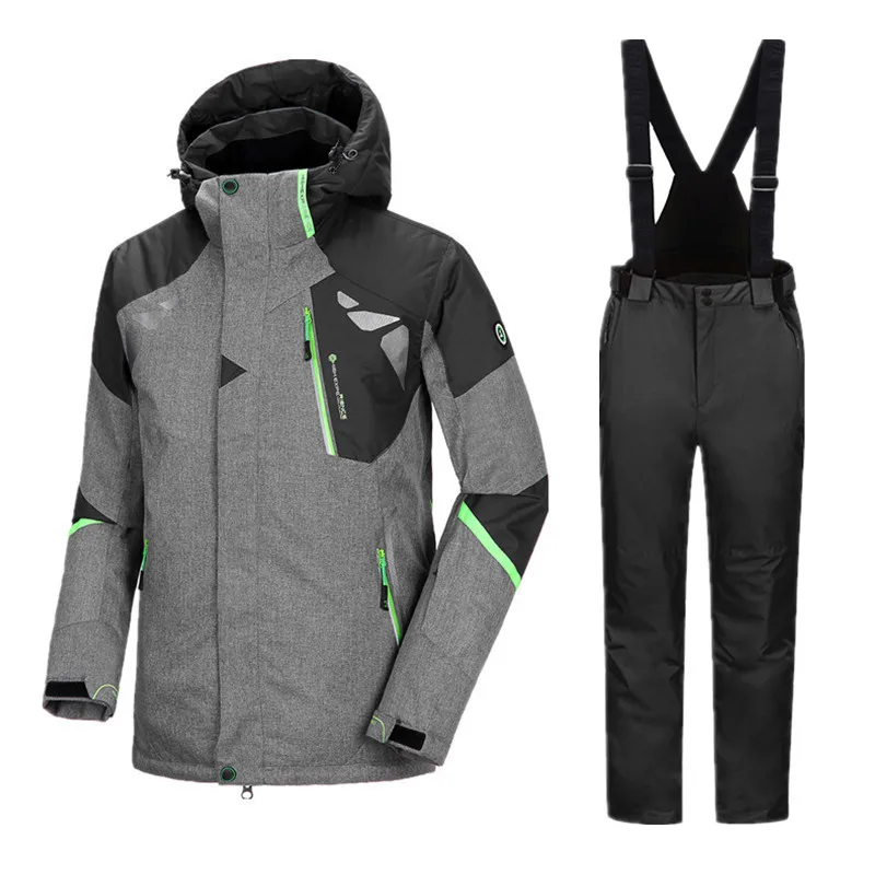 Winter Suit Ski Suit Men Snowboard Suit Men Waterproof Winter Jacket Snow Pants Sport Suit Winter Skiing Suit Snowboard Suit 3XL