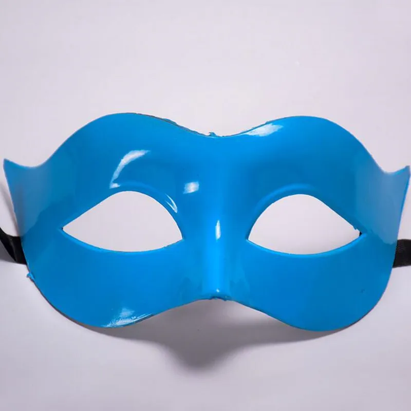 Новые женские и мужские маски взрослые маскарадные Вечерние Маски на половину лица реквизит для выступлений маска на Хэллоуин платье Декор - Цвет: Синий
