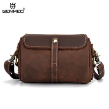 GENMEO New Cowhide Natrual Leather Men Handbag Vintage Genuine Leather Crossbody Shoulder Bag Male Messenger Bag Bolsa Feminina GENMEO New Cowhide Natrual Leather Men Handbag Vintage Genuine Leather Crossbody Shoulder Bag Male Messenger Bag Bolsa Feminina