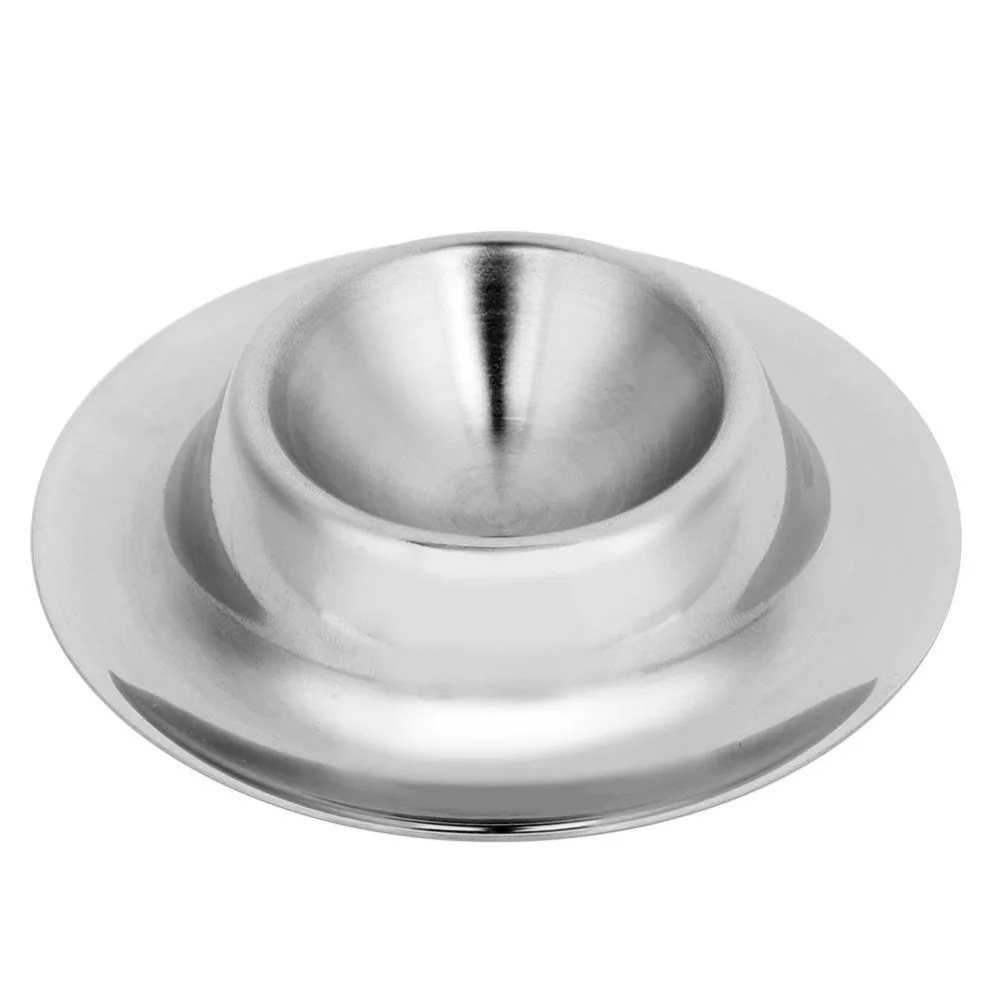 

Stainless Steel Single Egg Holder Tray Cup for Breakfast Household Kitchen Tool Egg Cup Tray Holder