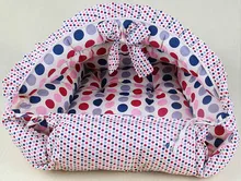 1pcs pet dog cat cute fashion dot house supplies doggy warm soft kennels products puppy nest