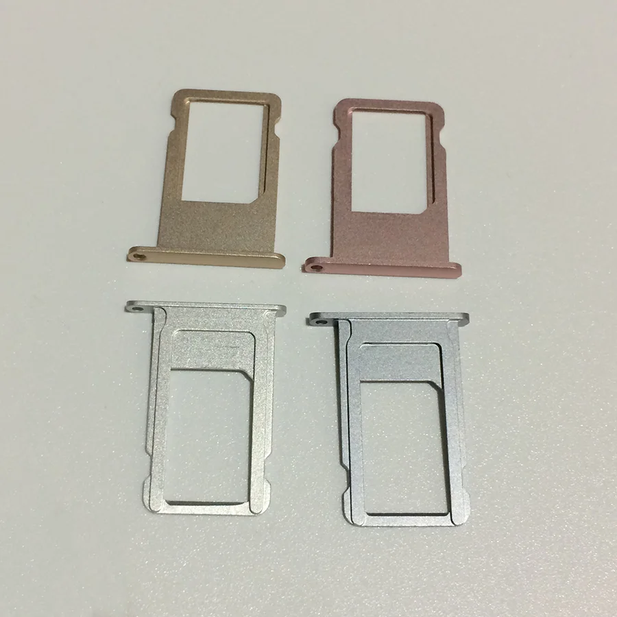 100pcs Lot Original New Nano Sim Card Tray Slot Holder For Iphone