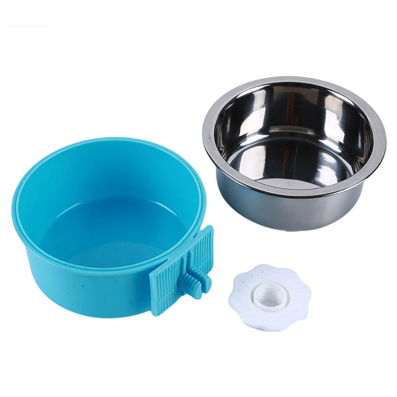 Pet Bowl Stainless Steel Water Food Feeder Feeding Dog Puppy Cat Hanging Cage Square Bowls Pets Supplies Dogs Cats Crate Cage Pet Bowl Stainless Steel Water Food Feeder Feeding Dog Puppy Cat Hanging Cage Square Bowls Pets Supplies Dogs Cats Crate Cage