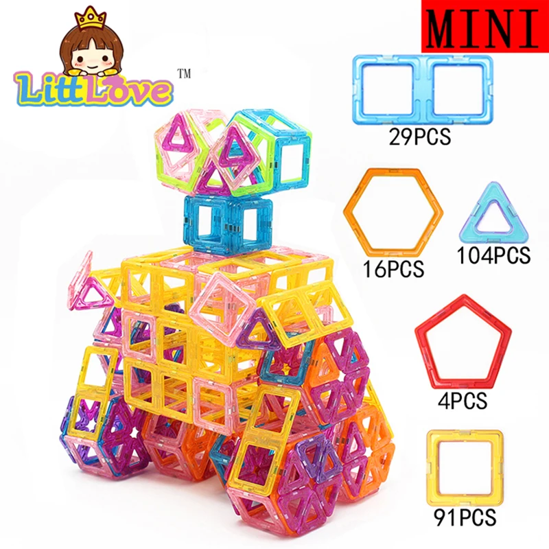 244PCS 16003 Ideal Robot WALLE Mini Enlighten Educational Magnetic Designer Building Blocks Educational Construction Bricks font
