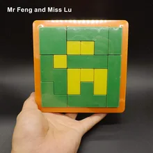 Забавный IQ головоломка Мудрая танграмма дети интеллект игрушки Дети Ум Игра