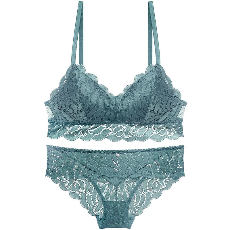 lace sexy bra set plus 3