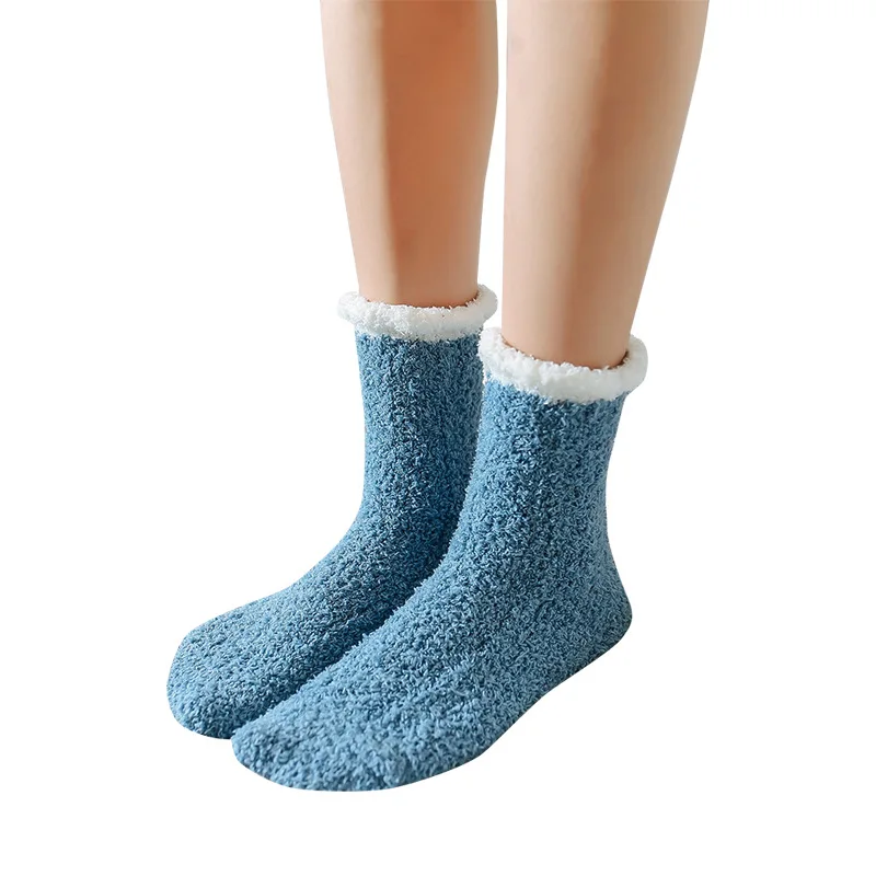 

Thickening Women Sock Plush Keep Warm Sleep Socks Winter Soft Warm Socks