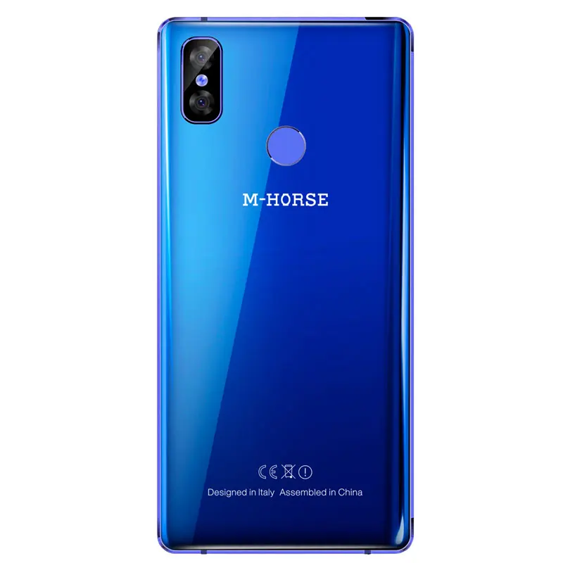 M-HORSE Pure 2 Smartphone 5.99''18:9 4GB RAM 64GB ROM Android 7.0 MTK6750 Dual Rear Cams 16.0MP+13MP Fingerprint 4G Cell Phone