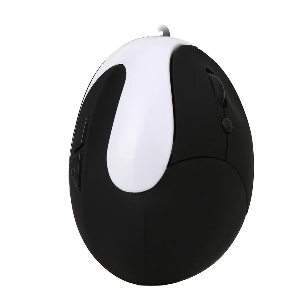 Wired Ergonomic Vertical Optical USB Mouse Wrist Healing for Laptop PC game mouse F613 - Цвет: WHITE
