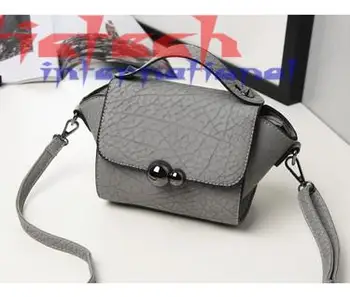 

by dhl or ems 50pcs New Spring and Summer Women Bags Gourd Lock Button Portable Small Top-Handle Bags Women Shoulder Bag